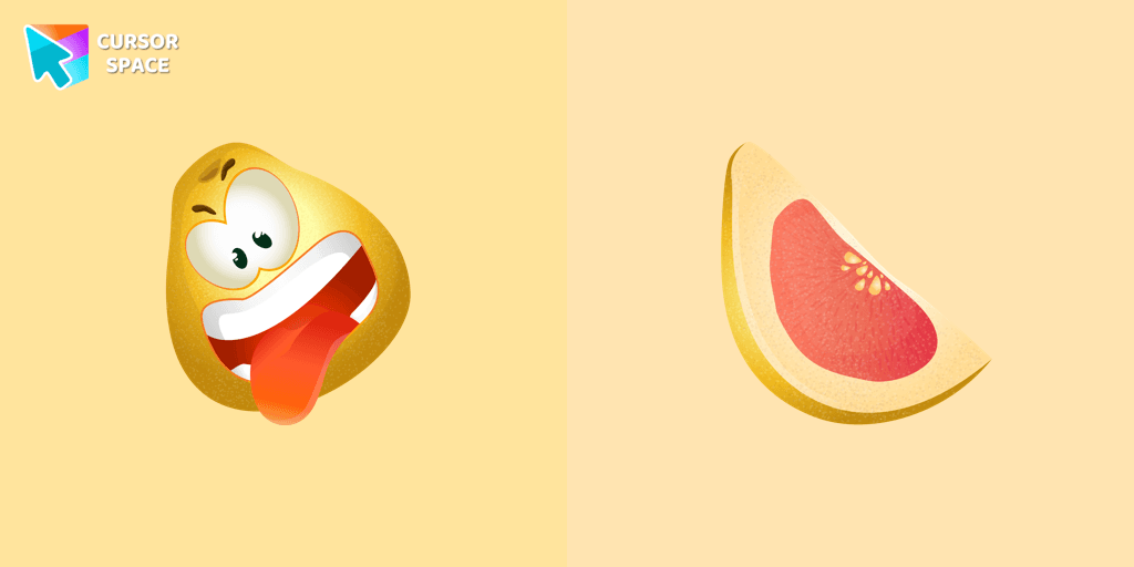 Grapefruit cursor cursor pack